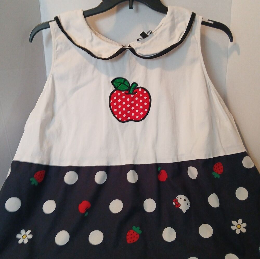 Hello Kitty x Smak Parlour apple-theme dress